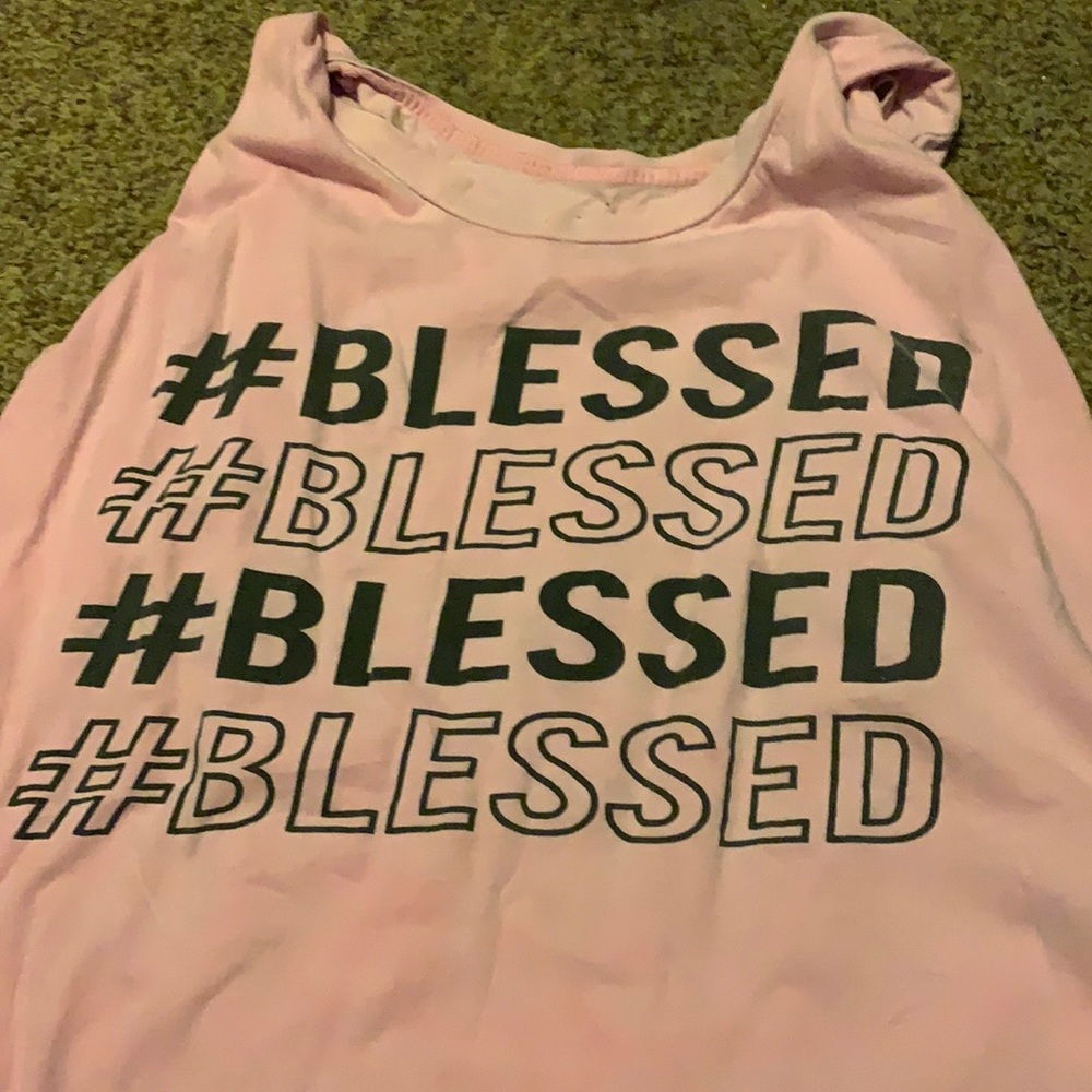 Workout blessed tank